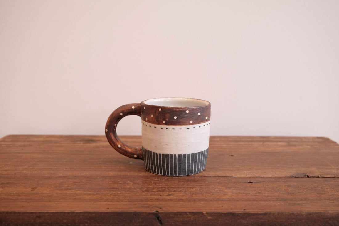 Emishi Kobo 池田匡優&美弥子 - Straight Mug EK06