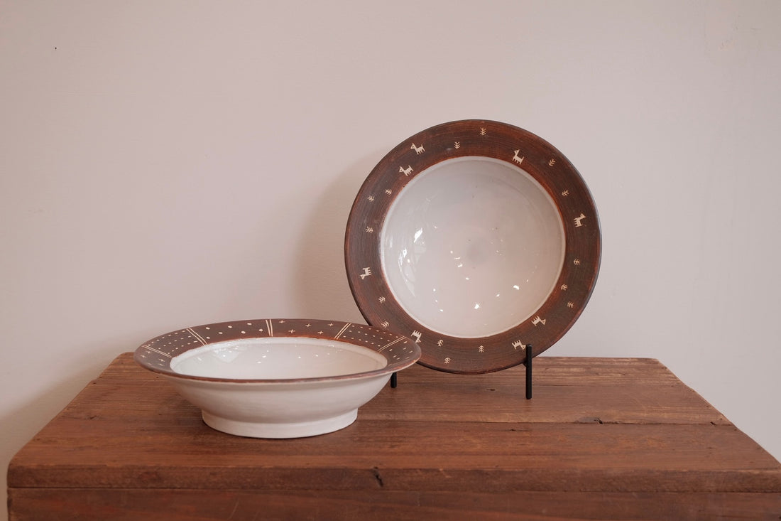 Emishi Kobo 池田匡優&美弥子 - Pasta Plate EK25