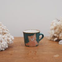 Tomoko Kubo コンガリ舍 Blue Bear Mug TK10