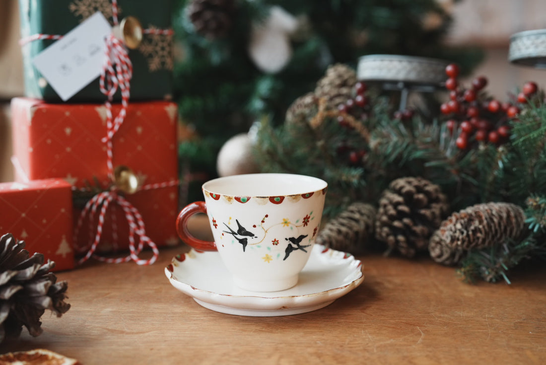 Misao Yajima 矢島操 Mug with Saucer Set MY04