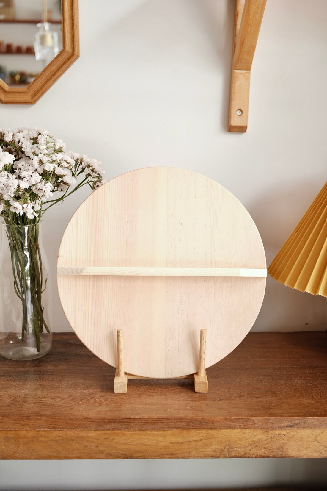 Spruce Wood Pot Lid