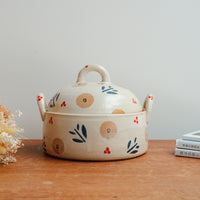 Kumiko Ishikawa 石川久美子 Flower Clay Pot KI18