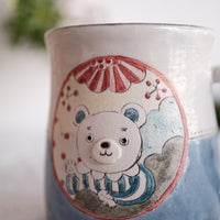 Tsubouchi Mayumi 坪内真弓 Hand Painted Mug MT09 - #4