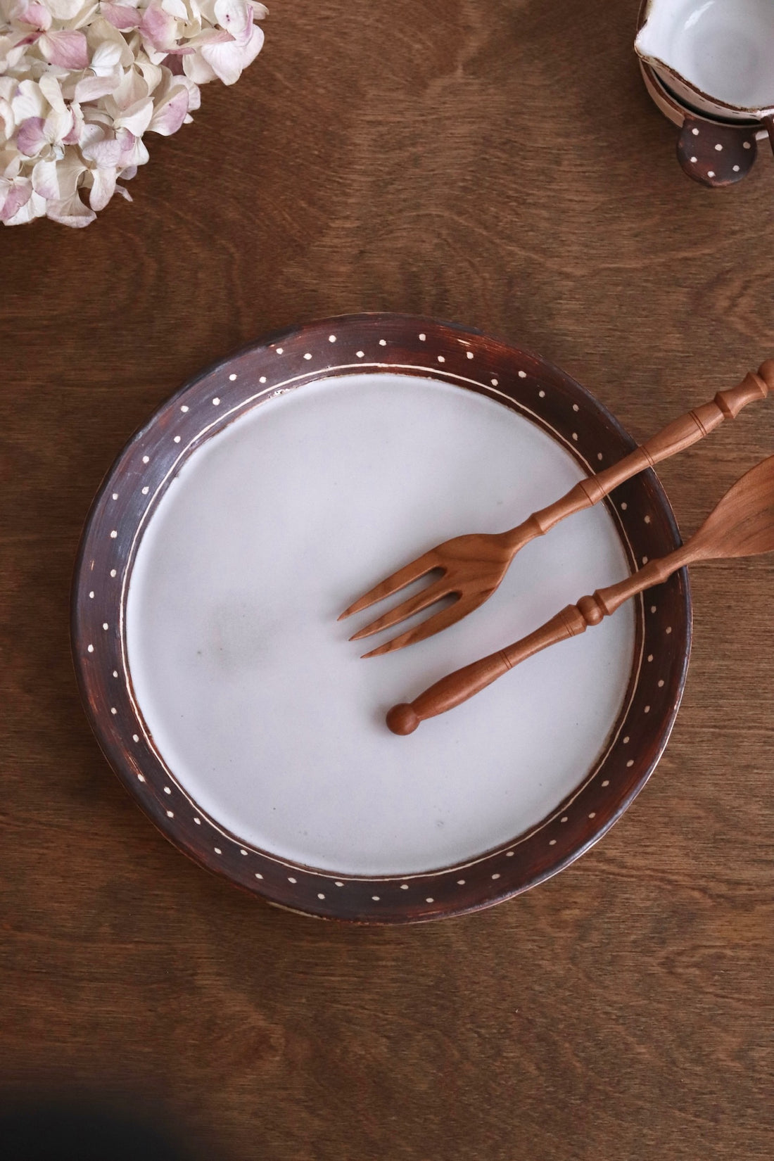 Emishi Kobo 池田匡優&美弥子 - Large Round Plate EK11