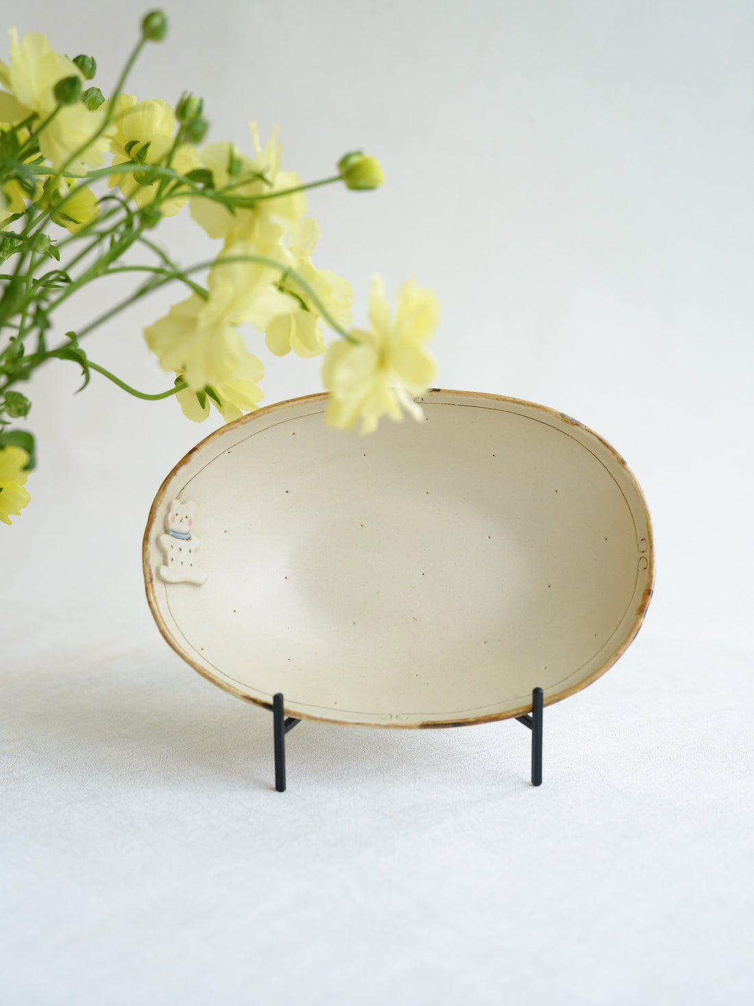 Misuzu Ishigami 石神美鈴 Large Animal Oval Plate MIS06