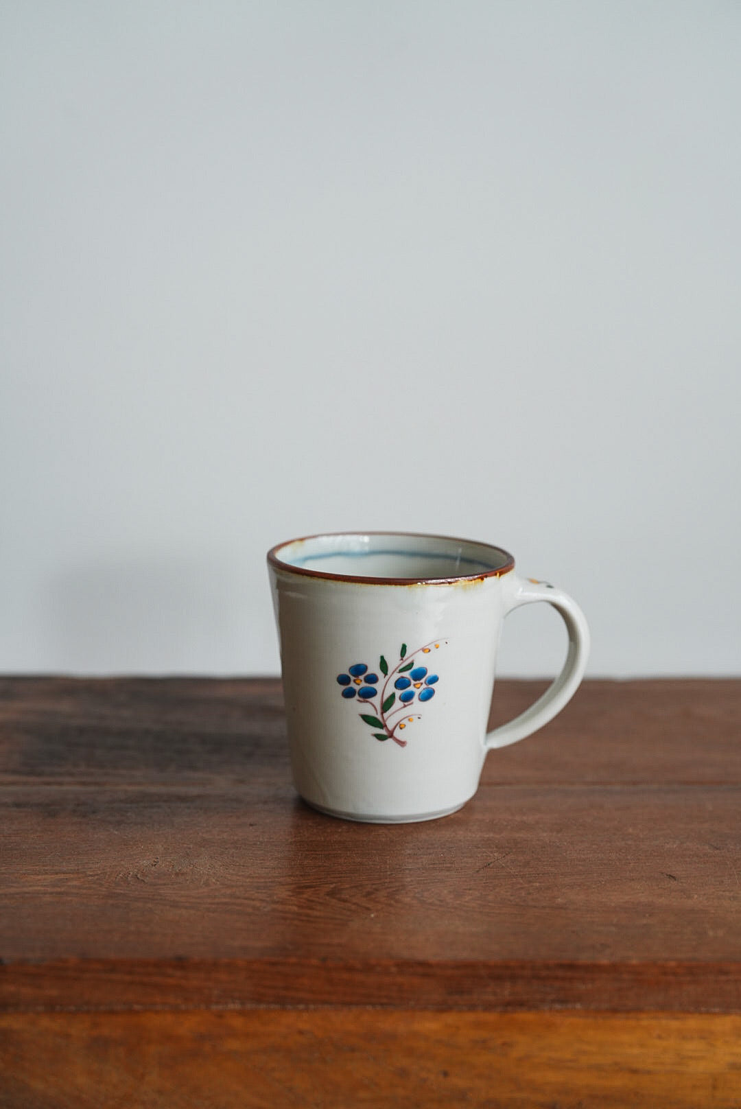Kazuaki Shimura 志村和晃- Hand-Painted Floral Mug – Large KAS07