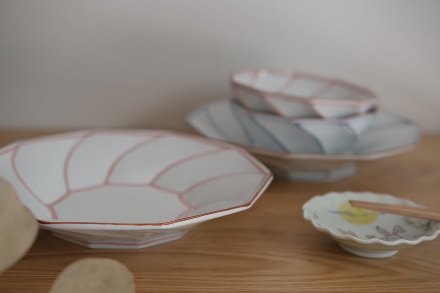 Hasami Ware Dish & Bowl - Kouringama