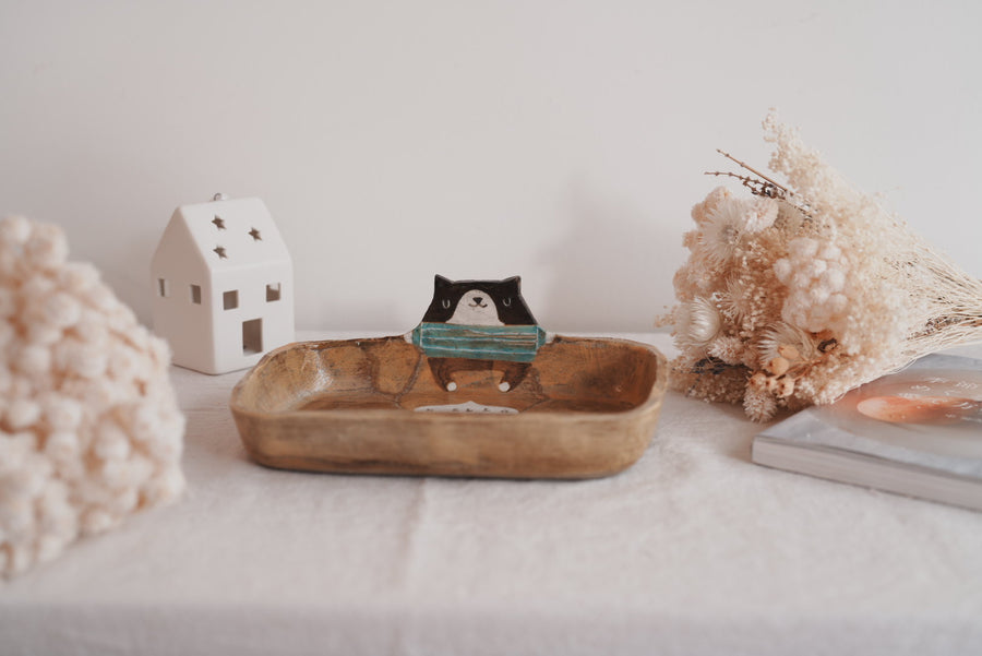 Fumiko Tsuchihashi 土橋文子 - Square Deep Plate FT19 #4