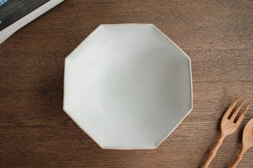 Norio Nakabayashi 中林範夫 Large Octagonal Plate - Light Blue NN11