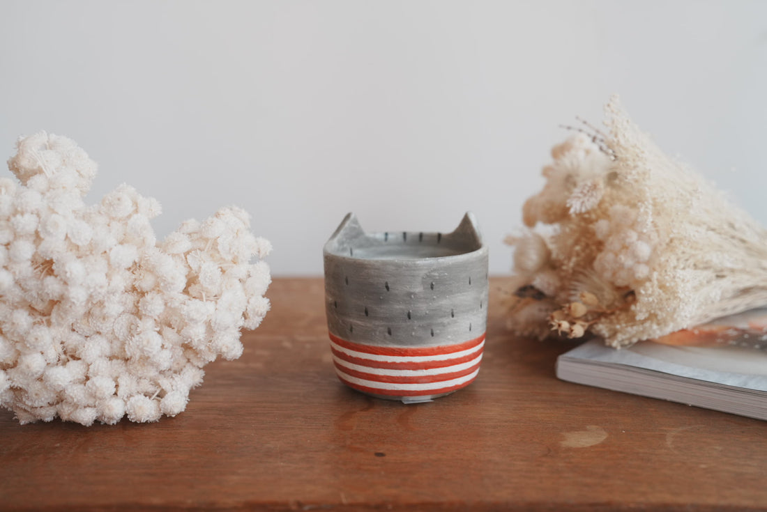 Fumiko Tsuchihashi 土橋文子 - Mug with Ears FT05 #4