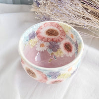 Seto Ware Flower Small Bowl