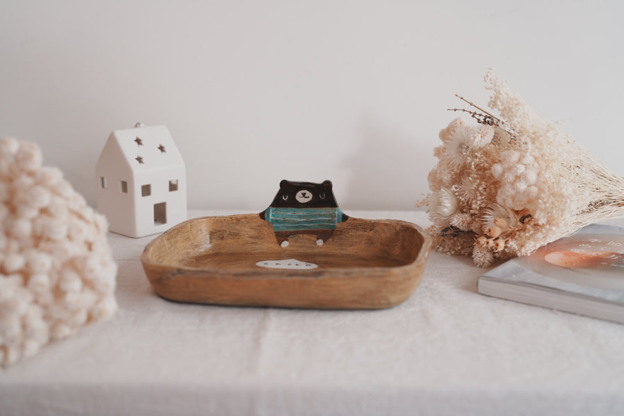 Fumiko Tsuchihashi 土橋文子 - Square Deep Plate FT19 #6