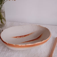 Minoware Large Deep Oval Plate