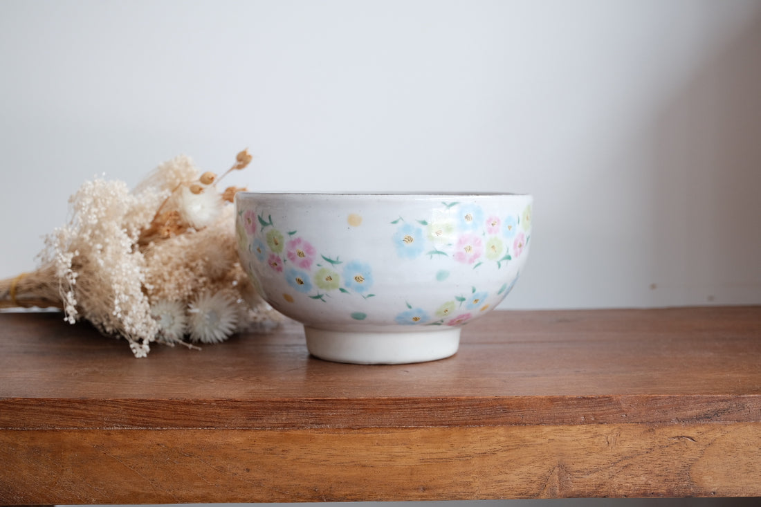 夕立窯 Japanese Style Ramen Bowl