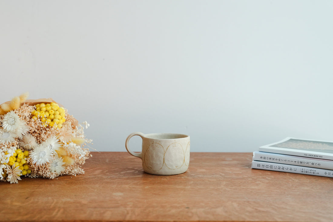 Chiho Yoshida 穗屋工房 Pear Mug - CY38