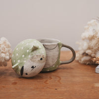 Fumiko Tsuchihashi 土橋文子 - Mug with Lid FT10 #8