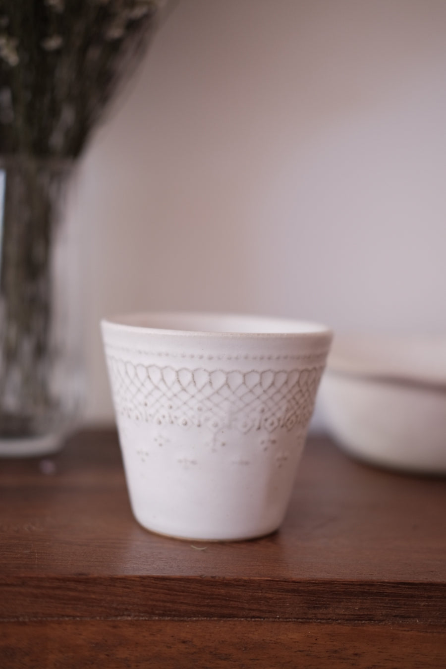 Mishiko Ware White Lace Collection