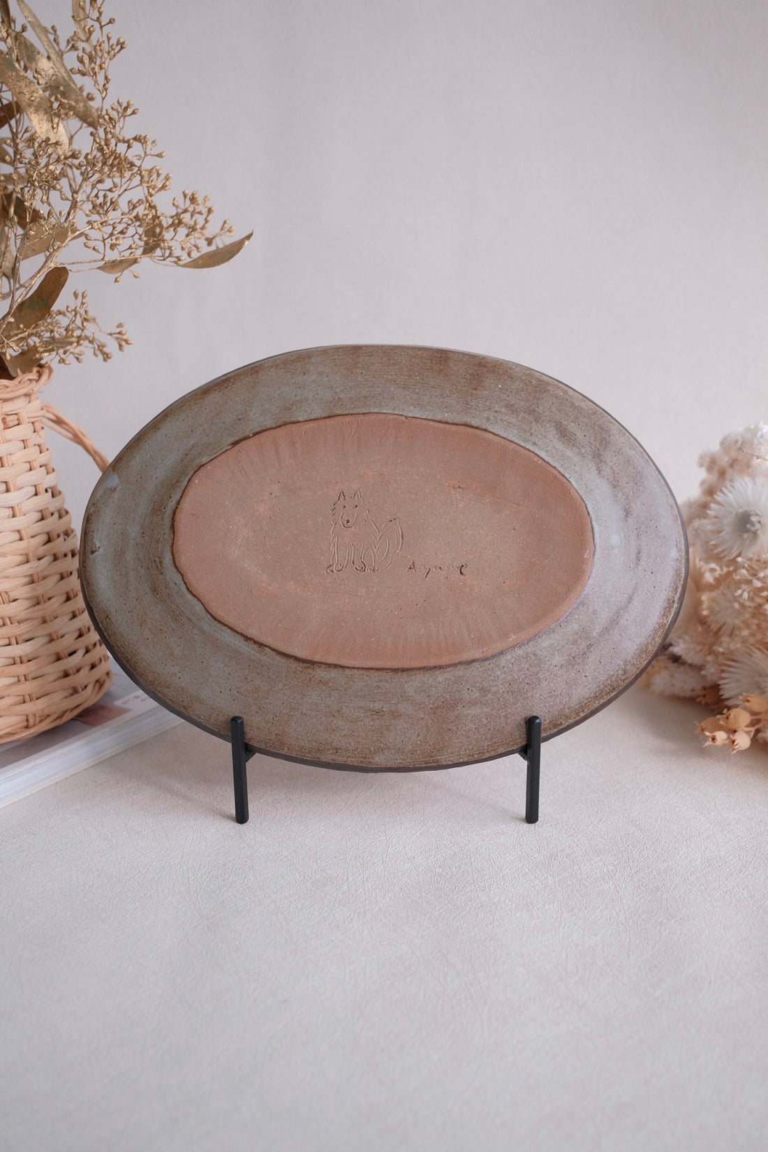 Ayane Hamada 濱田綾音Animal Oval Plate AY15