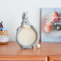 Aya and Yoshiko Wool Felt Animal Coaster -  Rabbit YS12