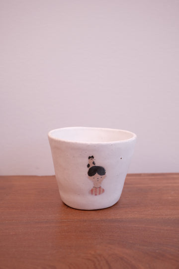 Aya Watanuki 綿貫彩 Tea Cup - White Boy