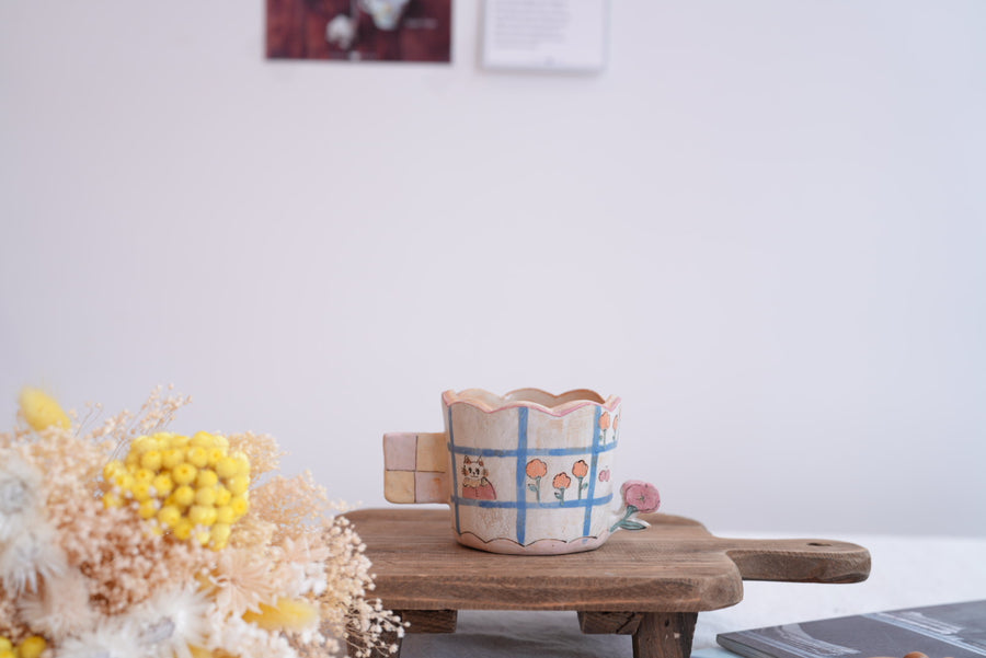 Cozy Nook - Flower Pattern Mug- CN19 #2