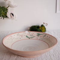 Tsubouchi Mayumi 坪内真弓 Hand Painted Round Plate MT14 - #3