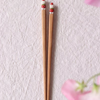 Ayataro Chopsticks - White Bear with Strawberry - aya05