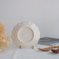 Sugar Poppo Dot Plate - White Cat SP28