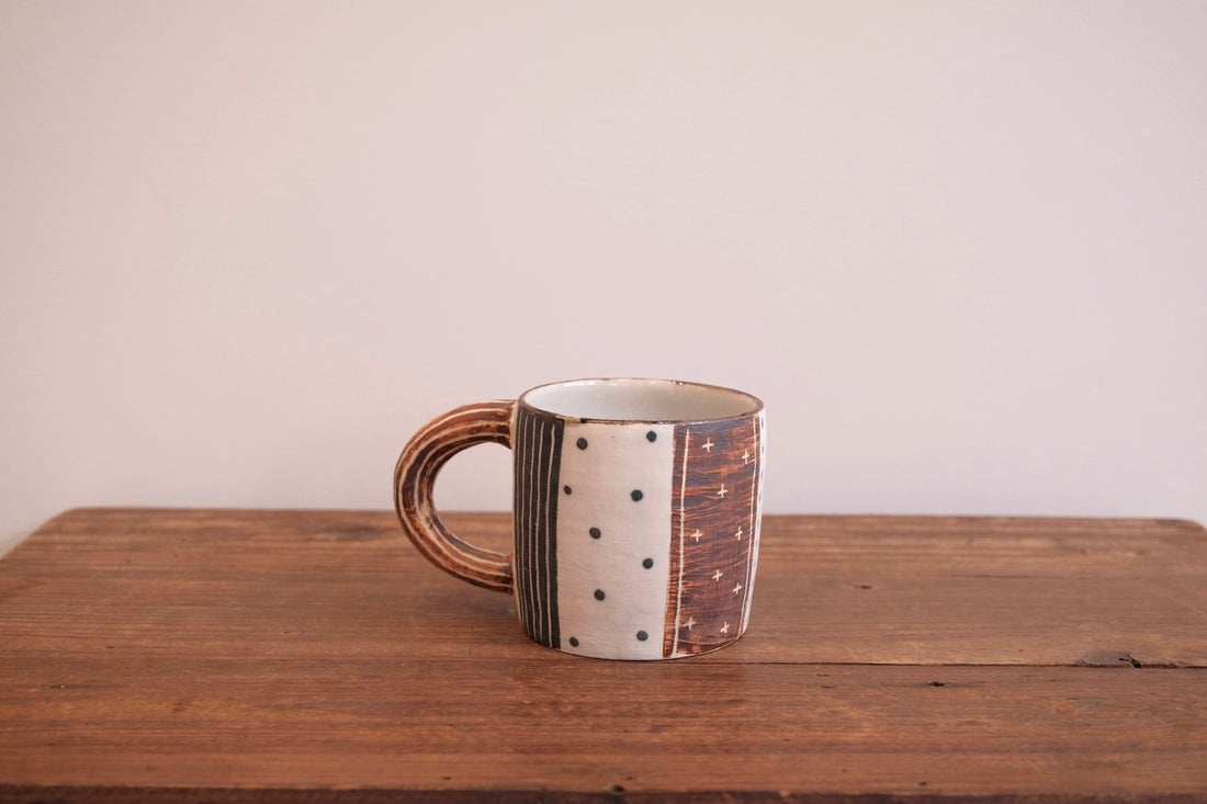 Emishi Kobo 池田匡優&美弥子 - Straight Mug EK06