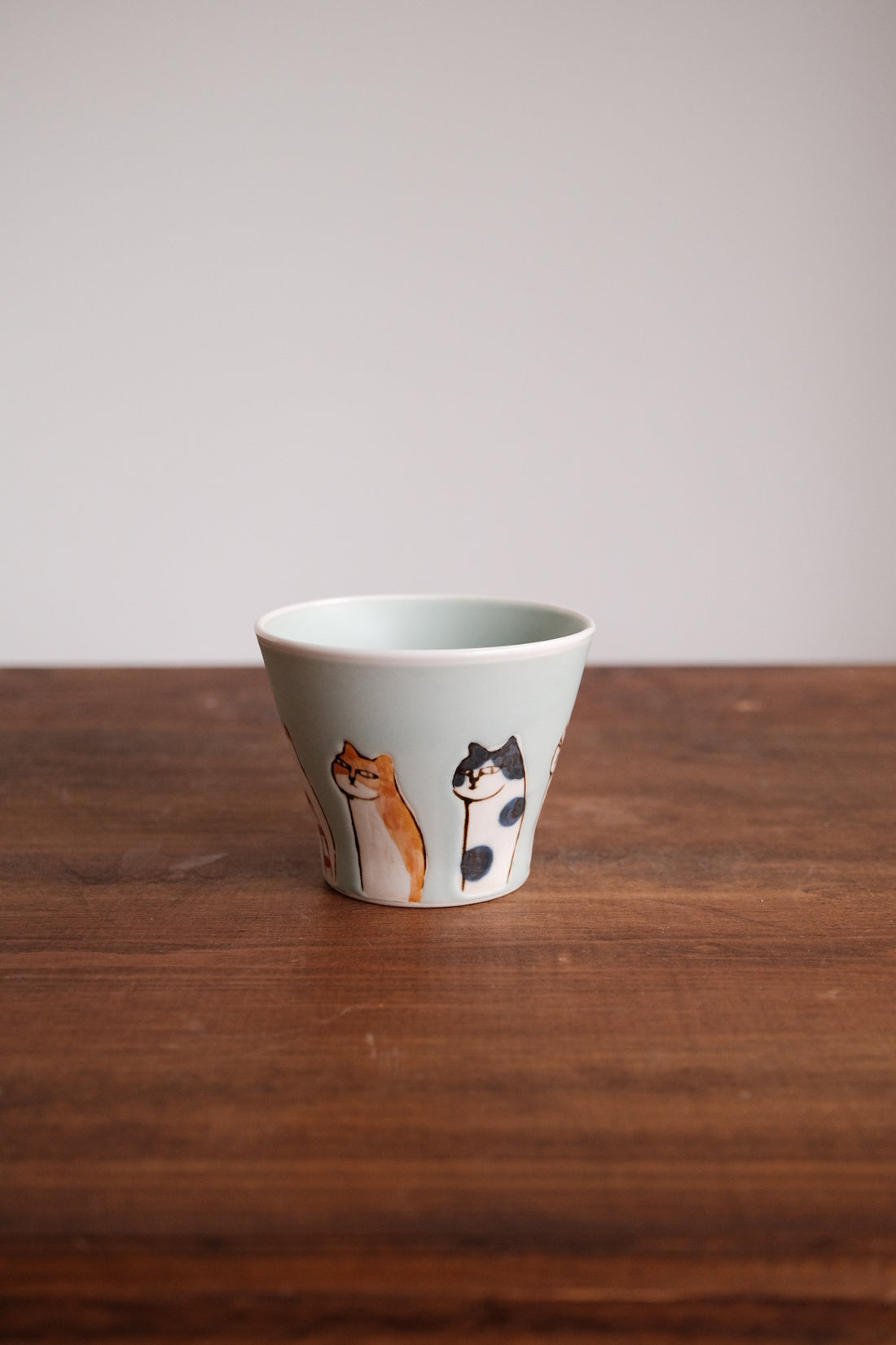 Hasami Ware Matte Cat Mug