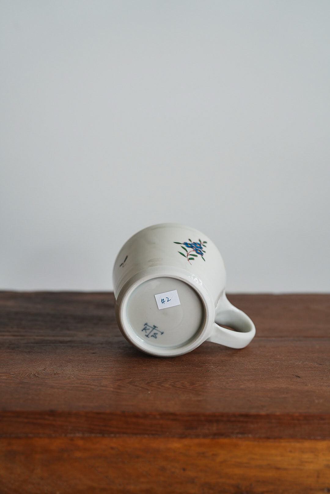 Kazuaki Shimura 志村和晃- Hand-Painted Floral Mug KAS08