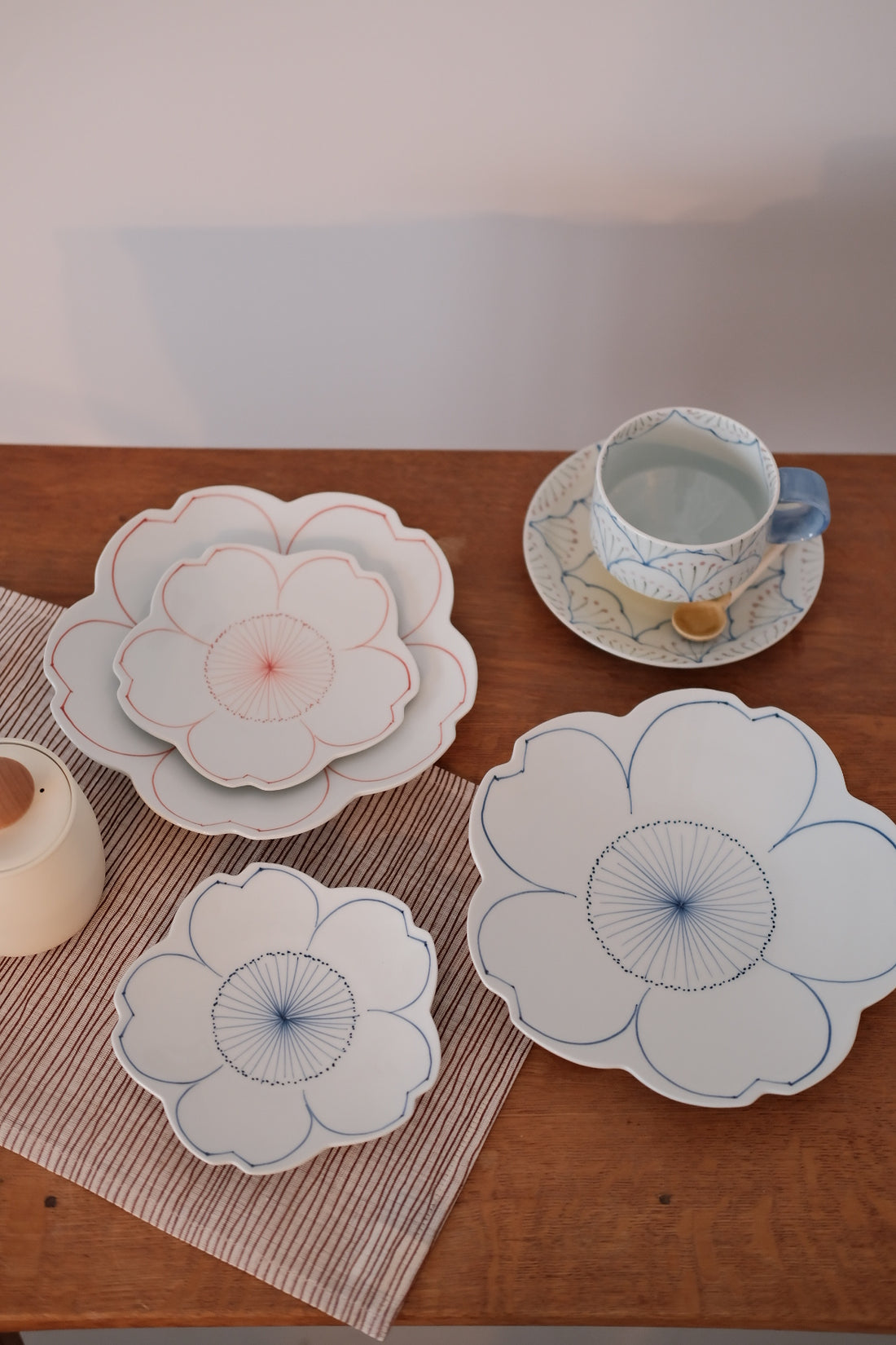 Hasami Ware Sakura Plates