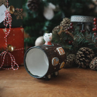 Akio Toyama 外山亜基雄 - Wood Grain Car Mug AT01