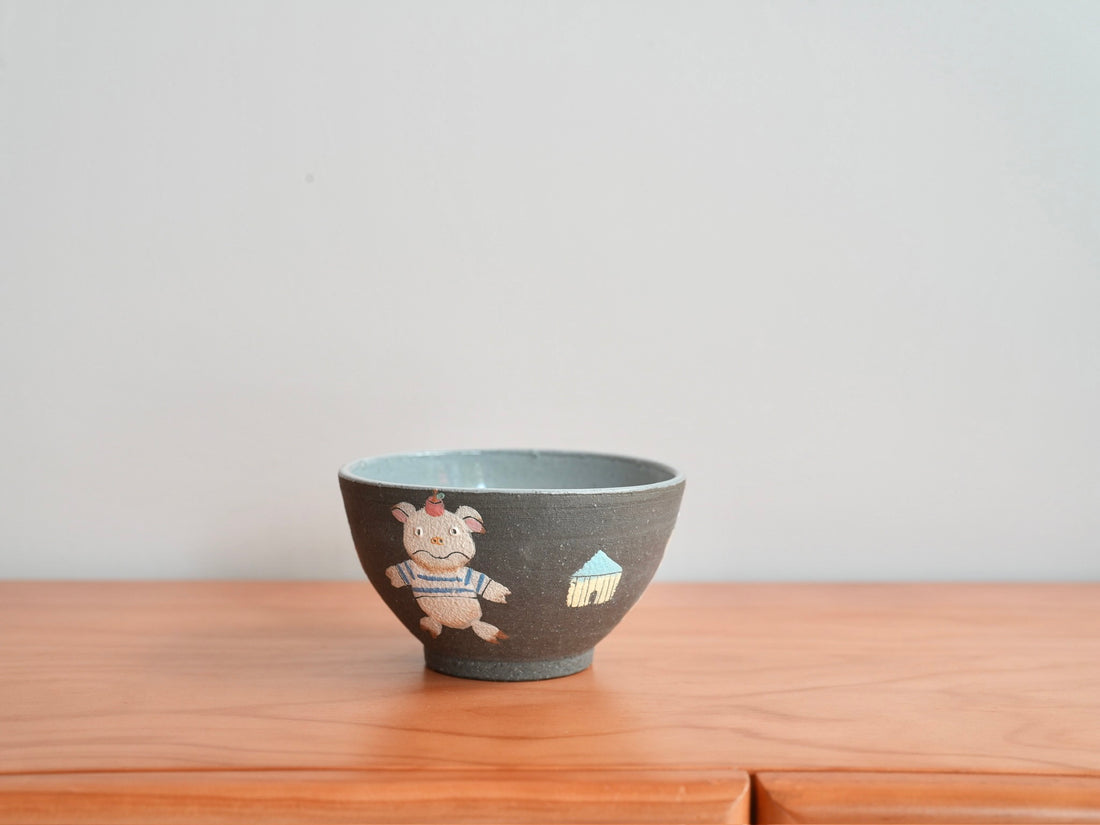 Akemi Nakamura 中村明美 Animal Bowl AN16