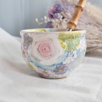 Seto Ware Flower Small Bowl