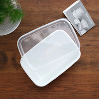Noda Horo White Series Enamel Food Container