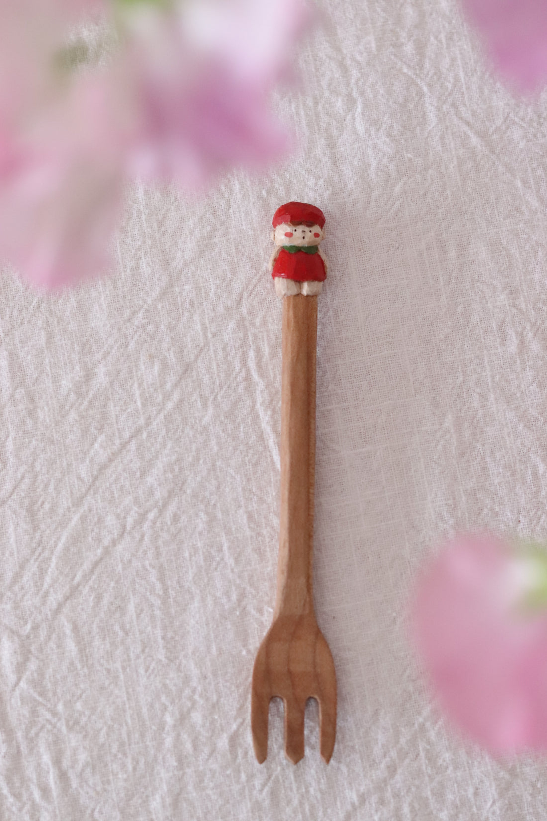 Ayataro Large Fork - Baby in Red Cloth - aya14