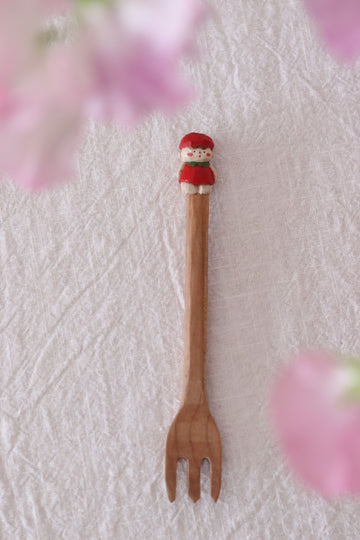 Ayataro Large Fork - Baby in Red Cloth - aya14