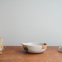 Hapun Pottery 拝志睦子 Medium Deep Plate HP05