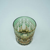 Kagami Crystal - Whiskey Glass, Edo Kiriko Kasaneirome "Gyoko (morning light)" by Satoshi Nabetani