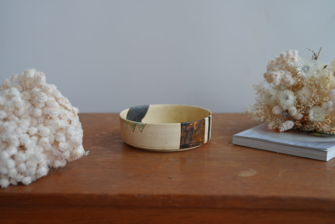 Shoko Hirano 平野照子 Cat Deep Plate SR07 #3