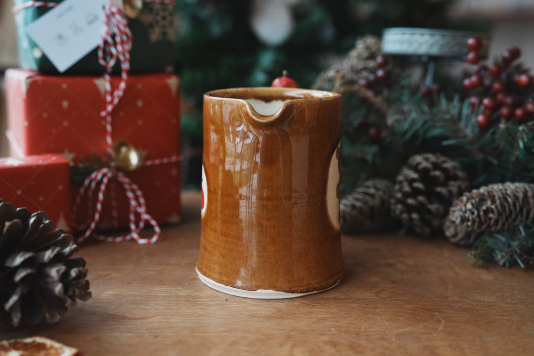 Fumiko Kondo 近藤布美子 - Brown Bear Large Jug FK18