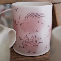 Zing Studio Hand-made Mug - Red