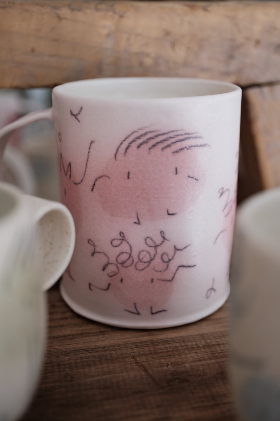 Zing Studio Hand-made Mug - Red