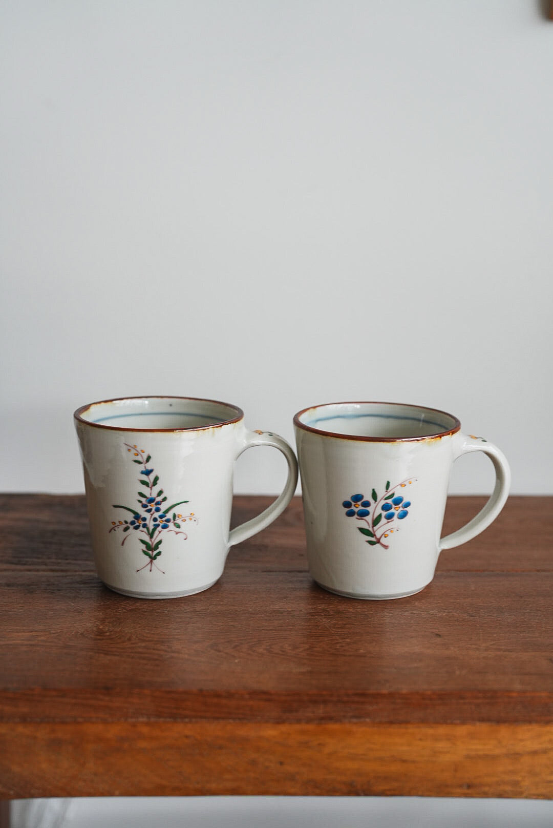Kazuaki Shimura 志村和晃- Hand-Painted Floral Mug – Large KAS07