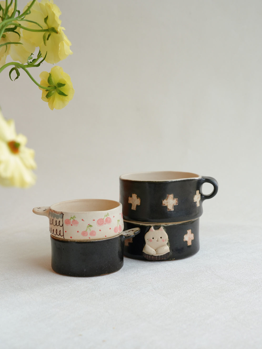 Misuzu Ishigami 石神美鈴 Dipping Dish with Handle MIS33