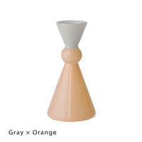 Amabro Ware Two Tone Glass Mini Vase