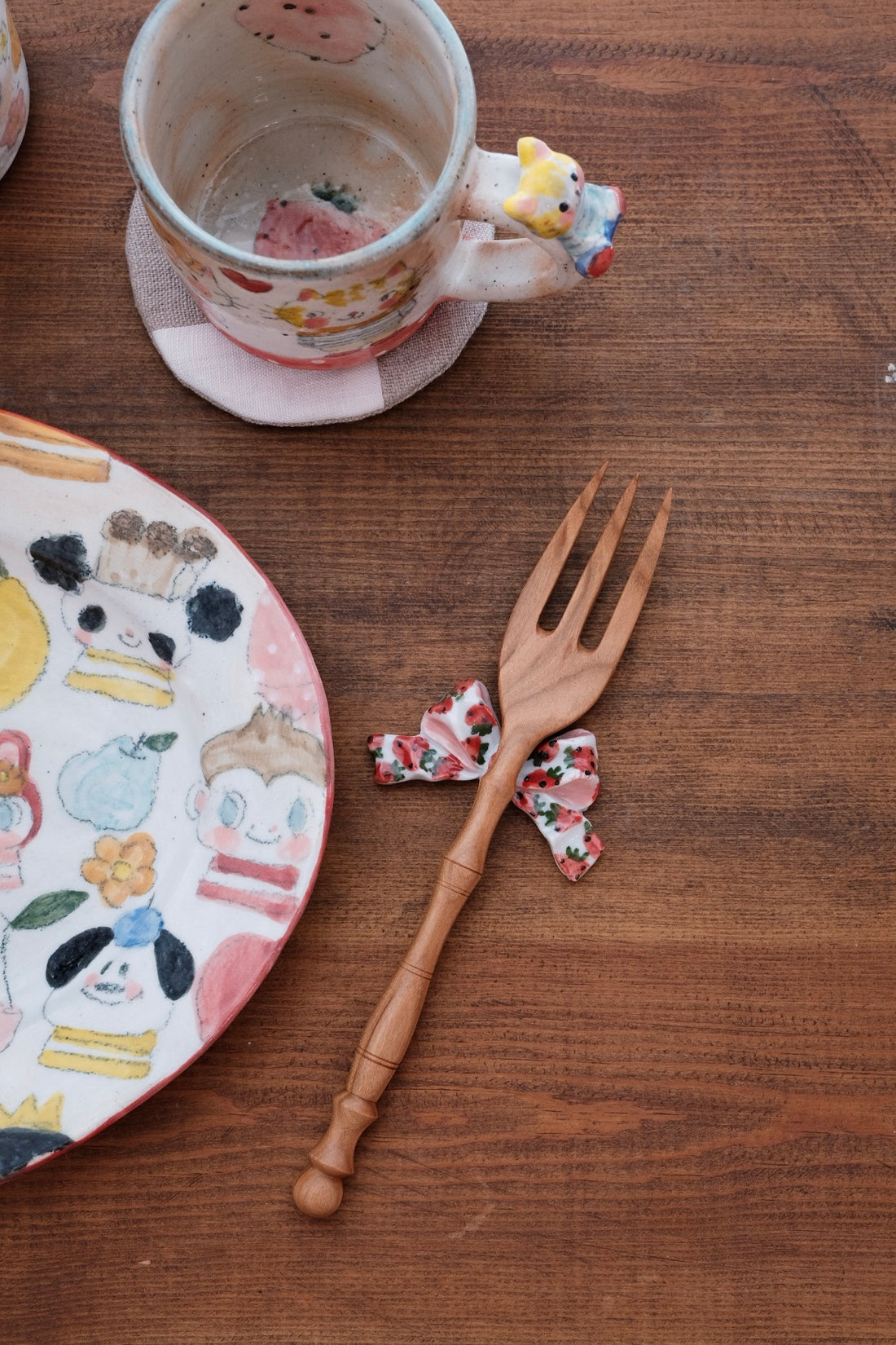 Asako Yamaguchi 山口麻子 Ribbon Chopstick Rest AI29