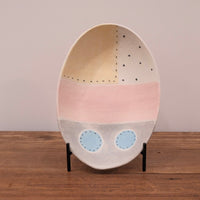 Emishi Kobo 池田匡優&美弥子 - Coloured Oval Plate Medium EK33