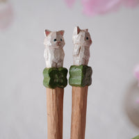 Ayataro Chopsticks Cat - aya04